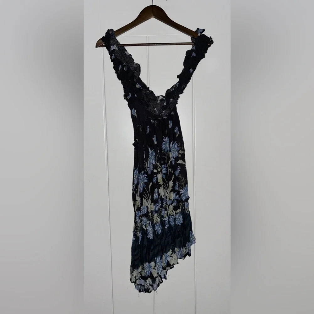 Intimately Free People Bali Wild Daisy Coquette Babydoll Floral Slip Dress NEW L